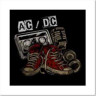 ac dc Posters and Art